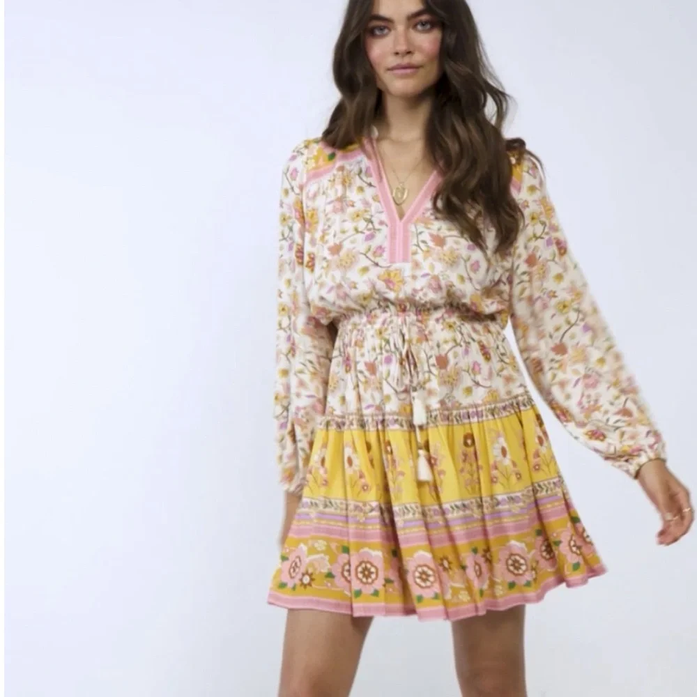 SPELL & THE GYPSY COLLECTIVE MINI DRESS SIZE S - Picture 6 of 11